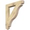 Ekena Millwork Funston Arts & Crafts Rough Sawn Bracket, Douglas Fir, 4"W x 30"D x 34"H BKT04X30X34FST03RDF - alternate 1
